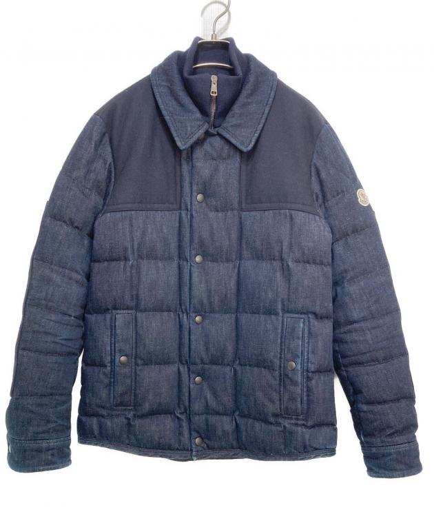 中古・古着通販】MONCLER (モンクレール) CLOVIS デニム切替ダウン
