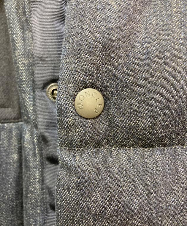 中古・古着通販】MONCLER (モンクレール) CLOVIS デニム切替ダウン