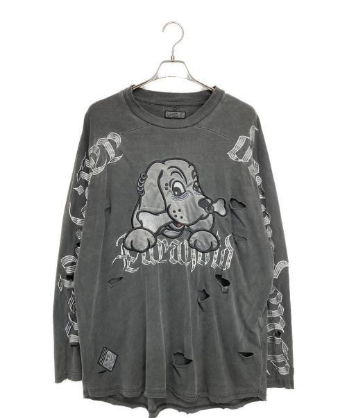 中古・古着通販】GALFY (ガルフィー) 病みに染まりしストリート グレー