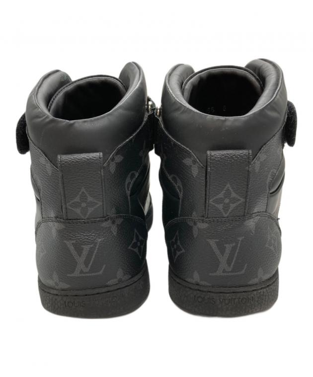 9 2分の1 Louis Vuitton 黒 ハイカットスニーカー 9 2分の1 Louis Vuitton 黒 ハイカットスニーカー 中古・古着通販