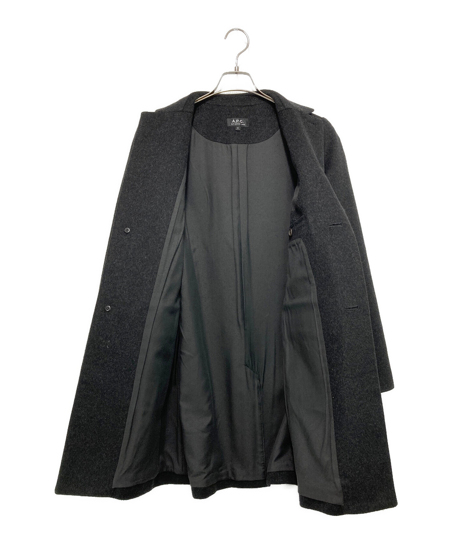 中古・古着通販】A.P.C. (アーペーセー) ウール混チェスターコート