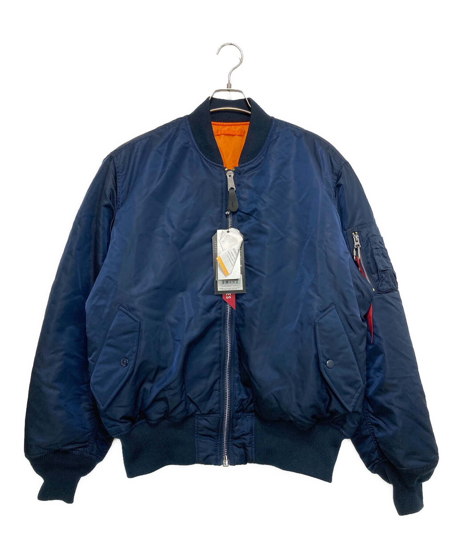 中古・古着通販】ALPHA (アルファ) リバーシブル MA-1 ジャケット