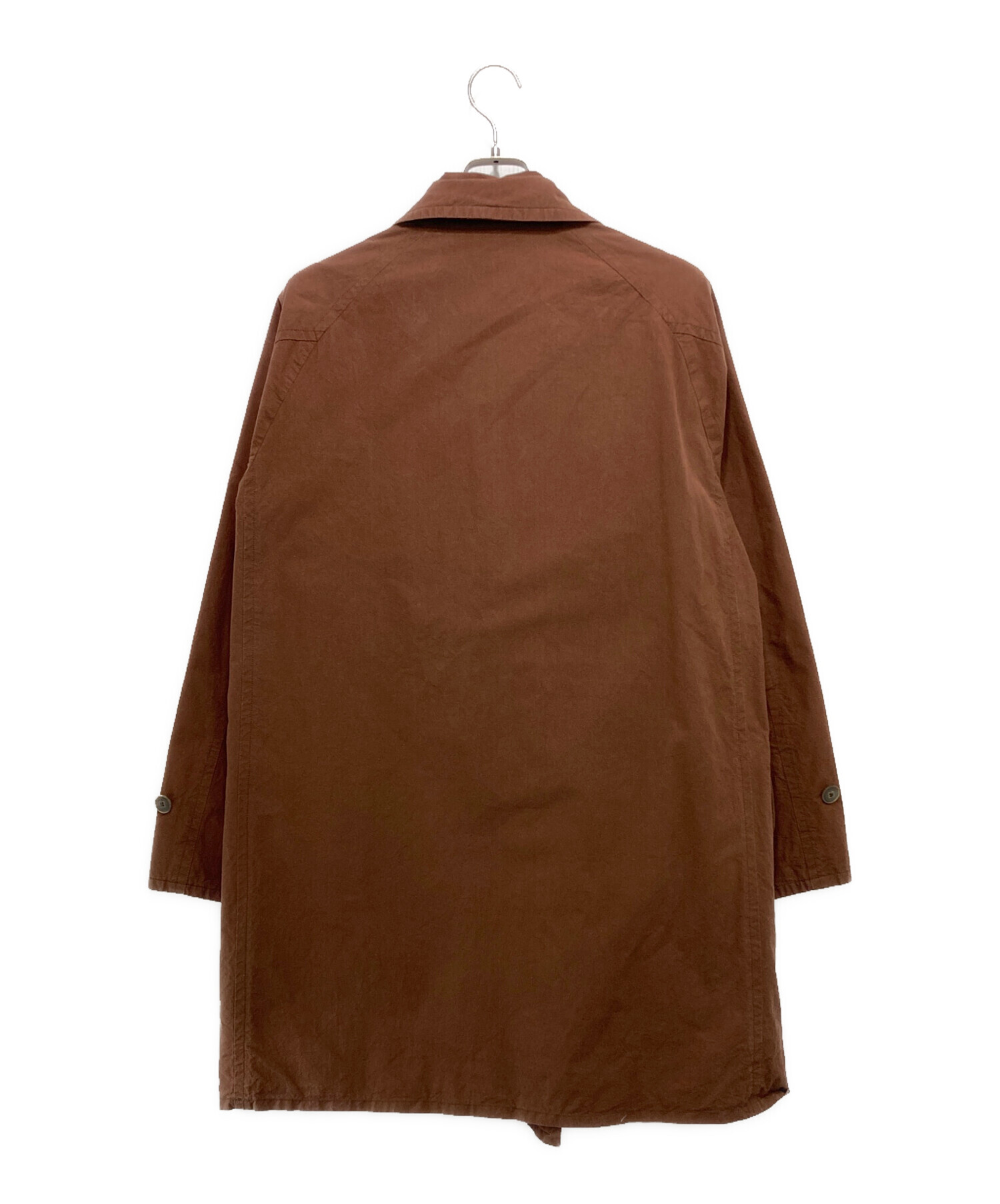 中古・古着通販】COMOLI (コモリ) Typewriter Mackinaw Coat ブラウン
