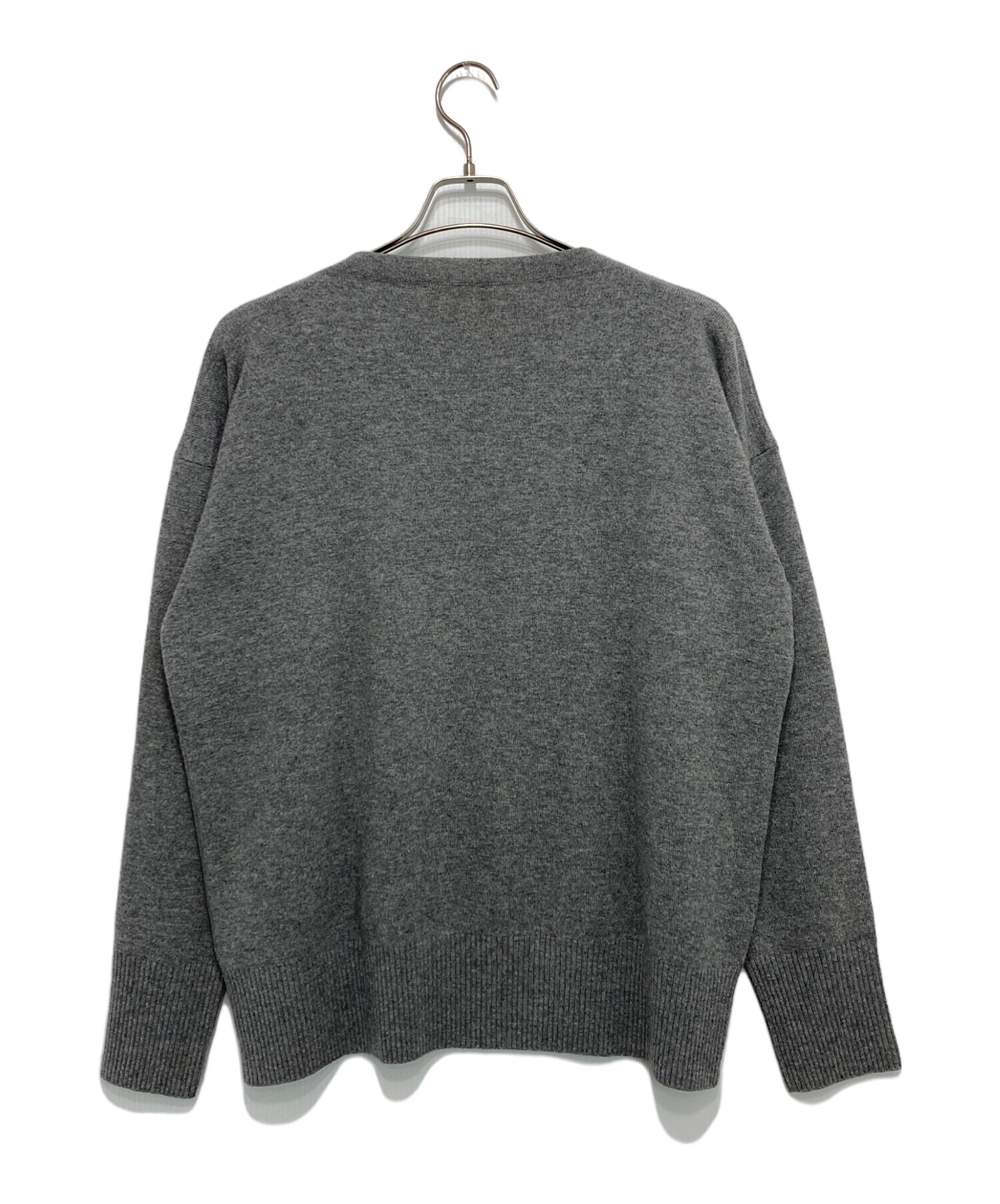 中古・古着通販】AURALEE (オーラリー) WOOL KNIT BIG BOAT-NECK P/O