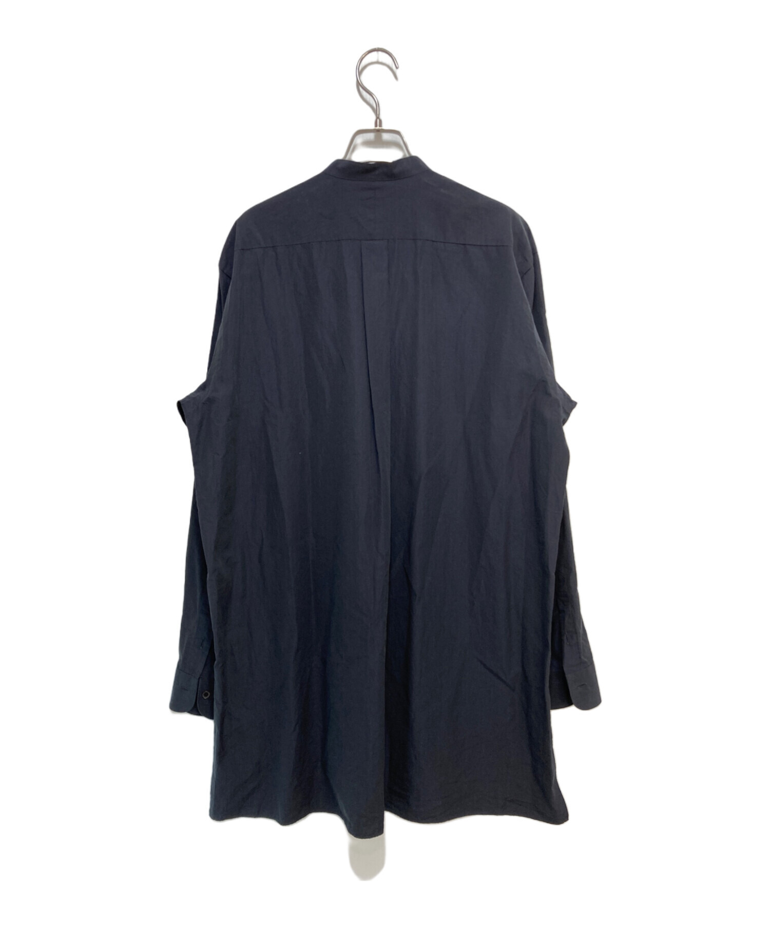 comoli コモリ バンドカラーシャツ NAVY サイズ2 COMOLI / コモリ