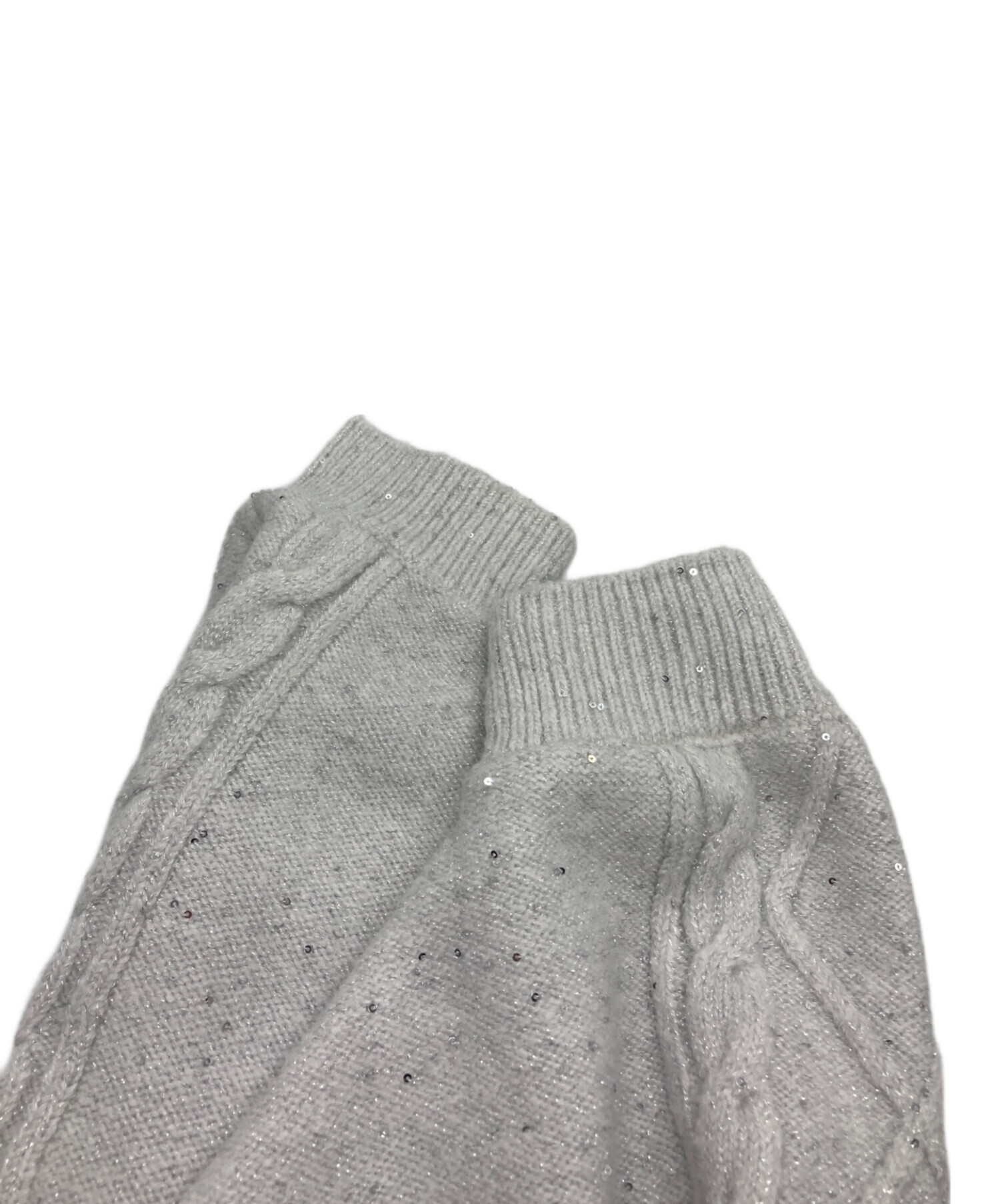 中古・古着通販】rose muse (ロゼミューズ) Glitter knit o/p set