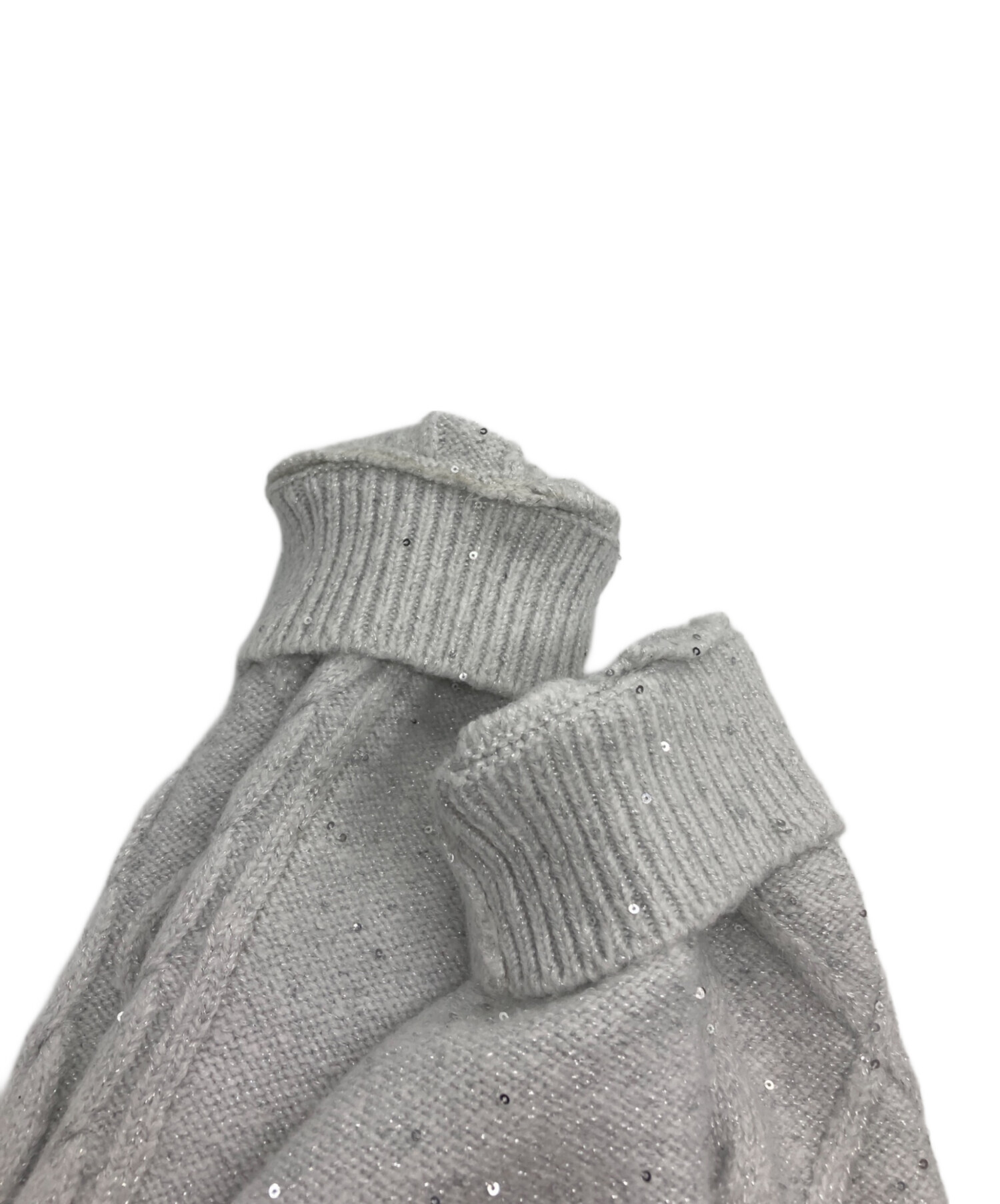 中古・古着通販】rose muse (ロゼミューズ) Glitter knit o/p set