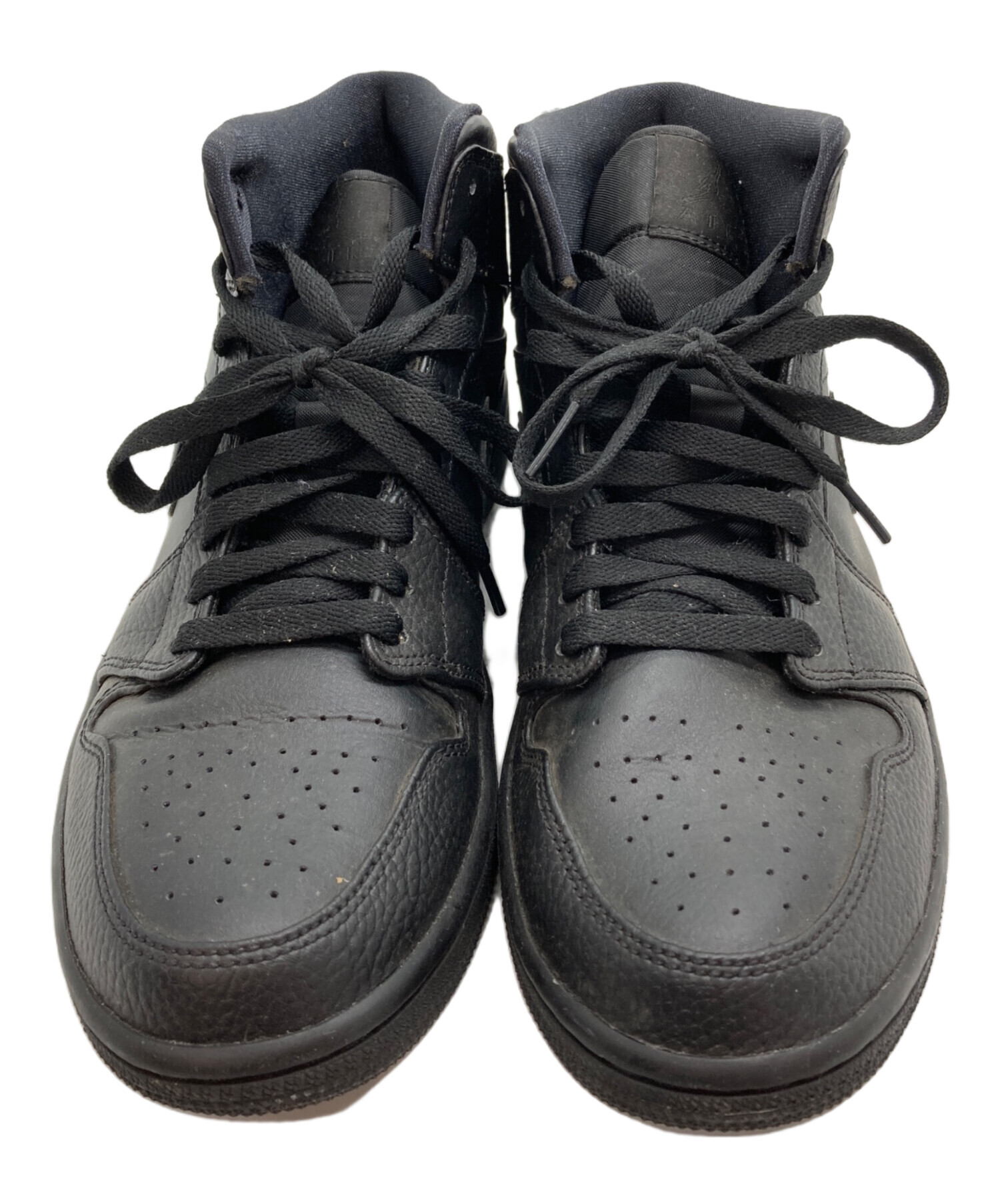 中古・古着通販】NIKE (ナイキ) エアジョーダン1 MID トリプルブラック 