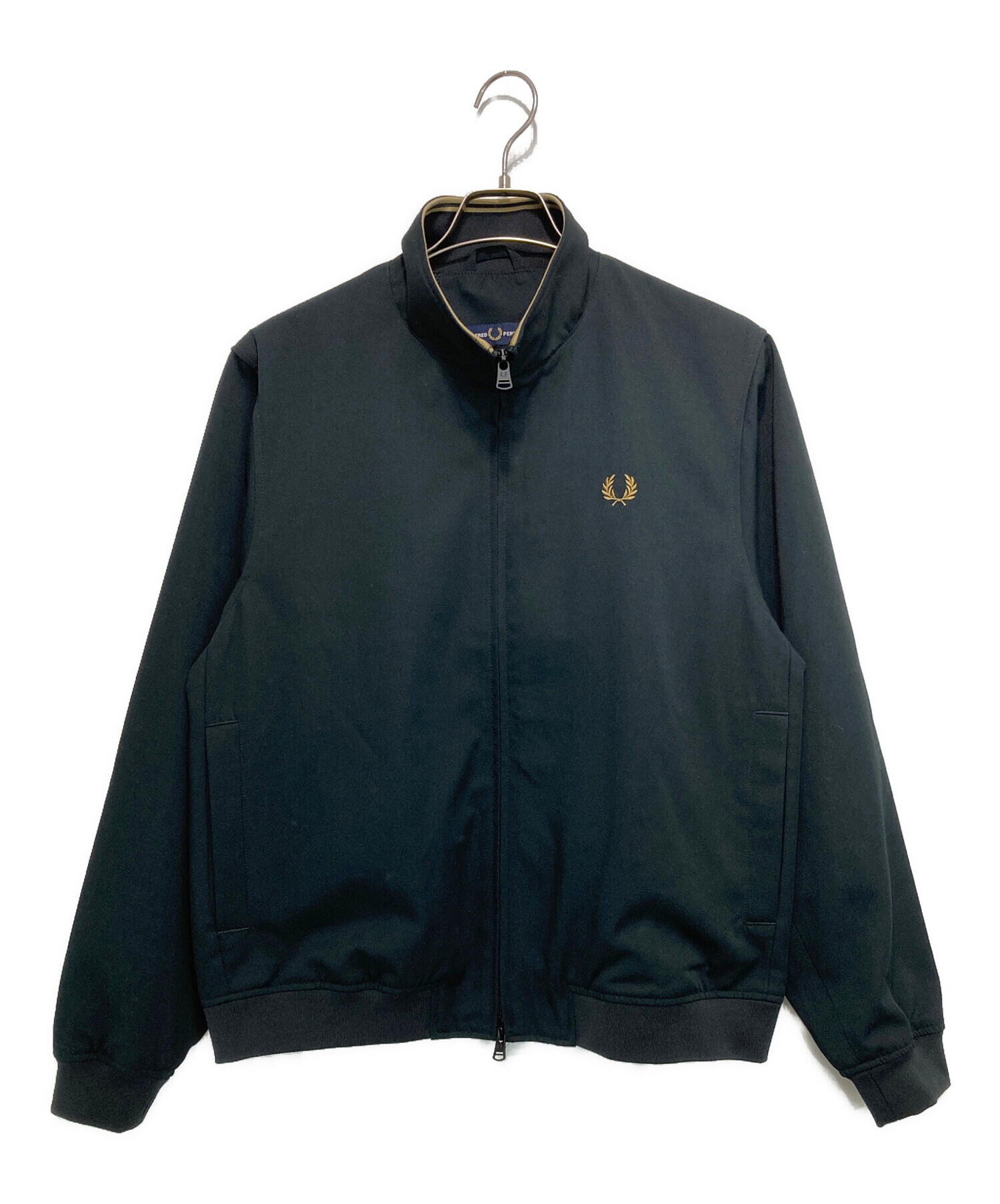 最終値下げ!春物 FRED PERRY ブラック ジャケット　ブルゾン FRED PERRY/フレッドペリー] 別注 ナイロンブレンサムジャケット