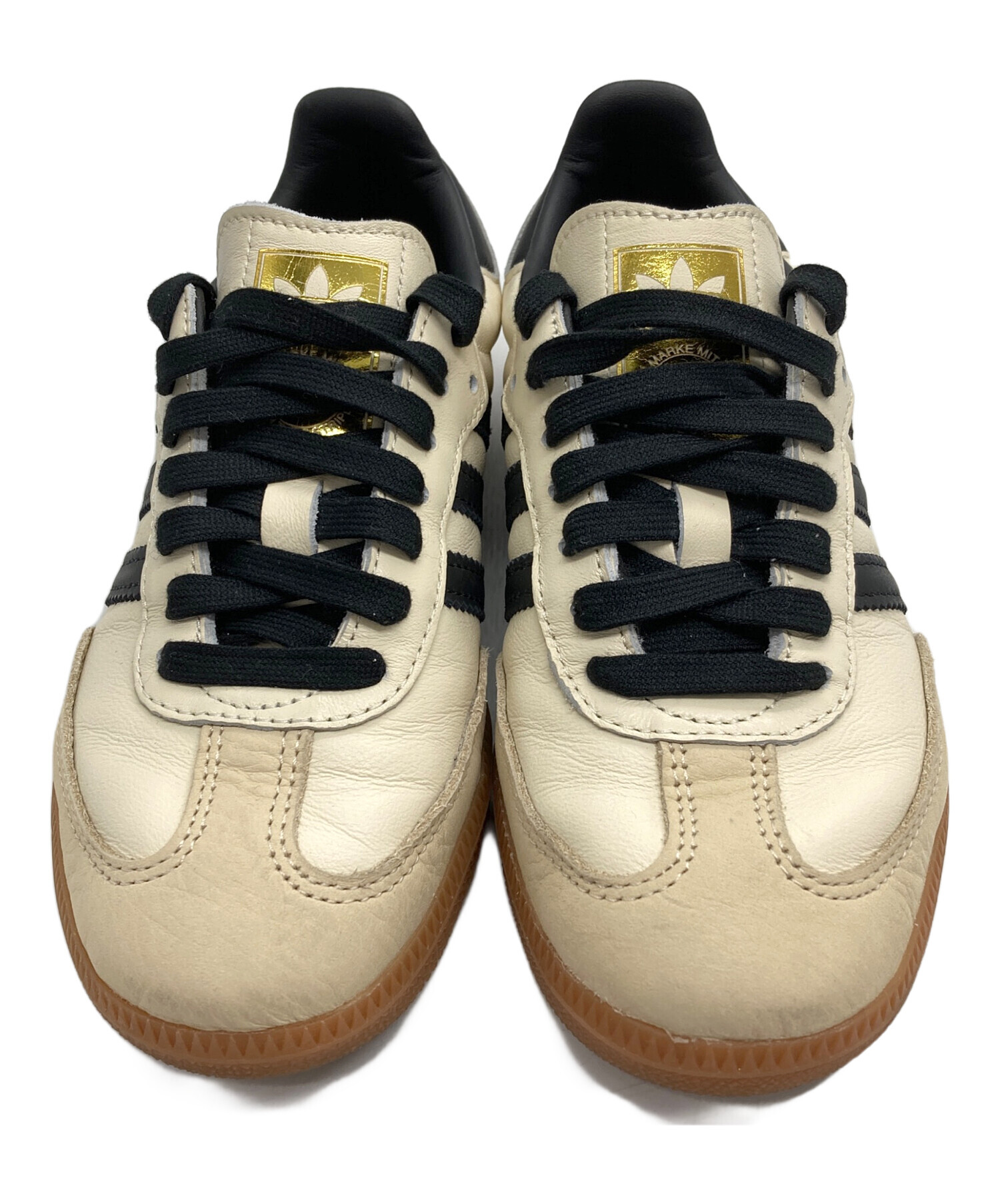 中古・古着通販】adidas (アディダス) Samba OG クリーム×ブラック 
