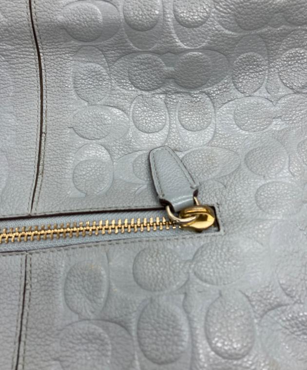 中古・古着通販】COACH (コーチ) シグネチャーショルダーバッグ ライト