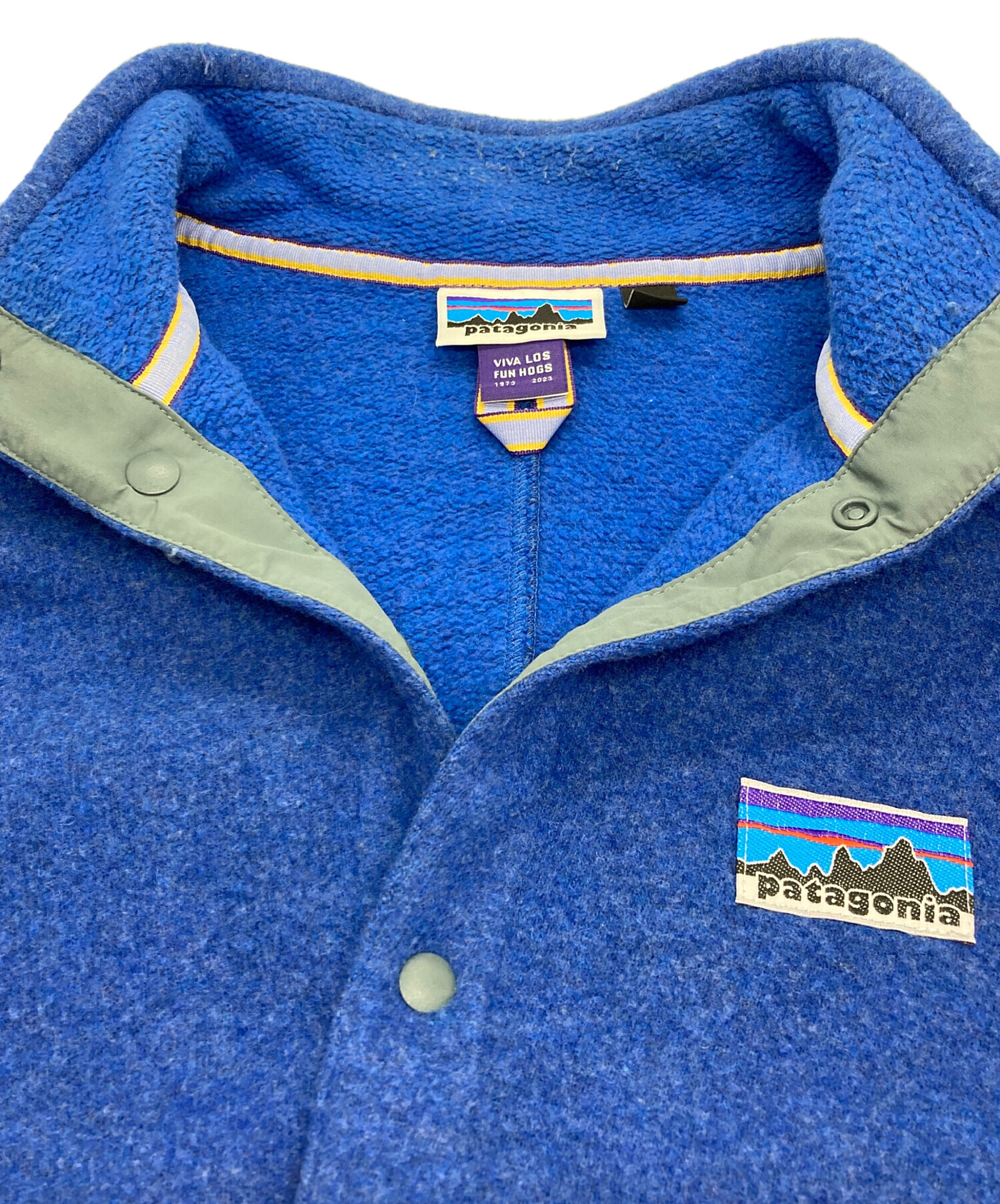 中古・古着通販】Patagonia (パタゴニア) Natural Blend Snap-T ブルー