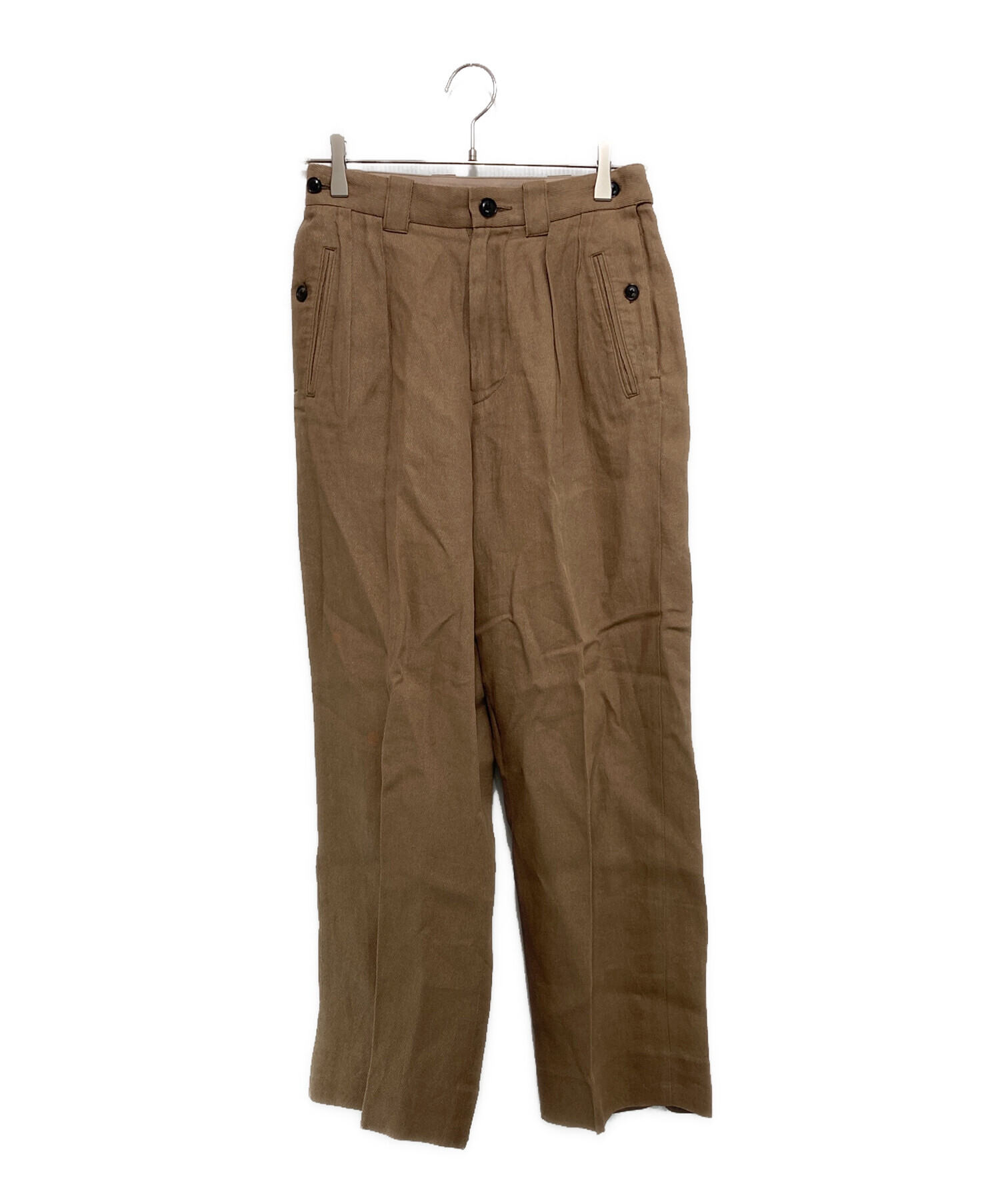 中古・古着通販】YOKE (ヨーク) PAPER KERSEY FRENCH GURKHA TROUSERS