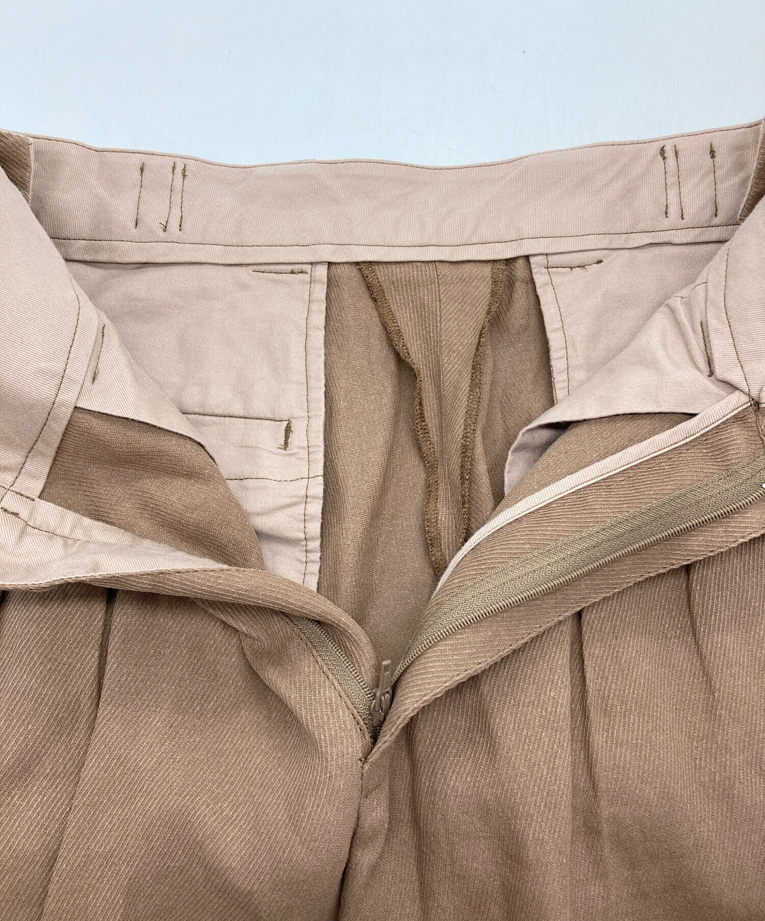 中古・古着通販】YOKE (ヨーク) PAPER KERSEY FRENCH GURKHA TROUSERS