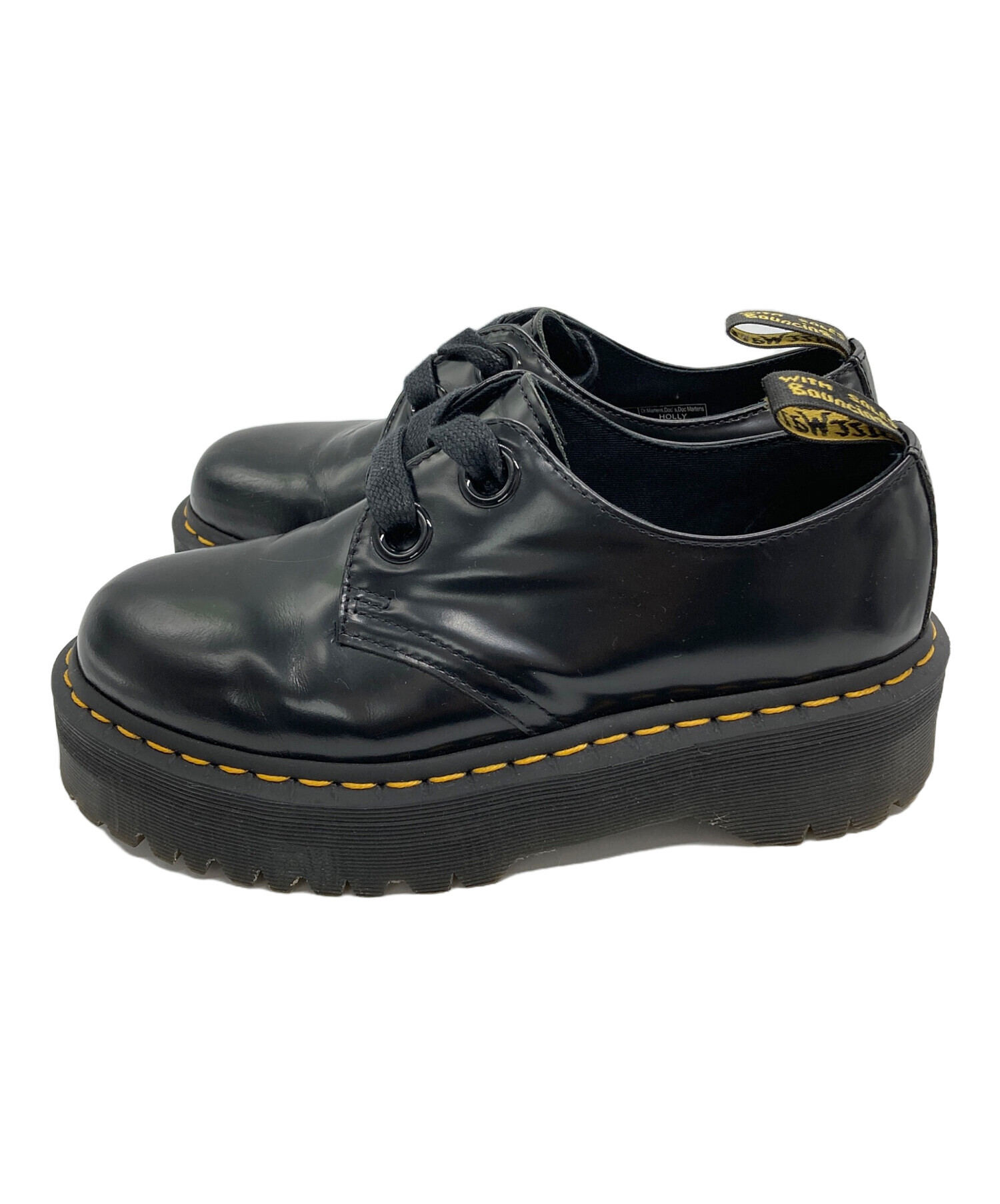 【美品/箱無し】Dr.Martens(ドクターマーチン) HOLLY UK5 中古・古着通販】Dr.Martens (ドクターマーチン) HOLLY レザーシューズ