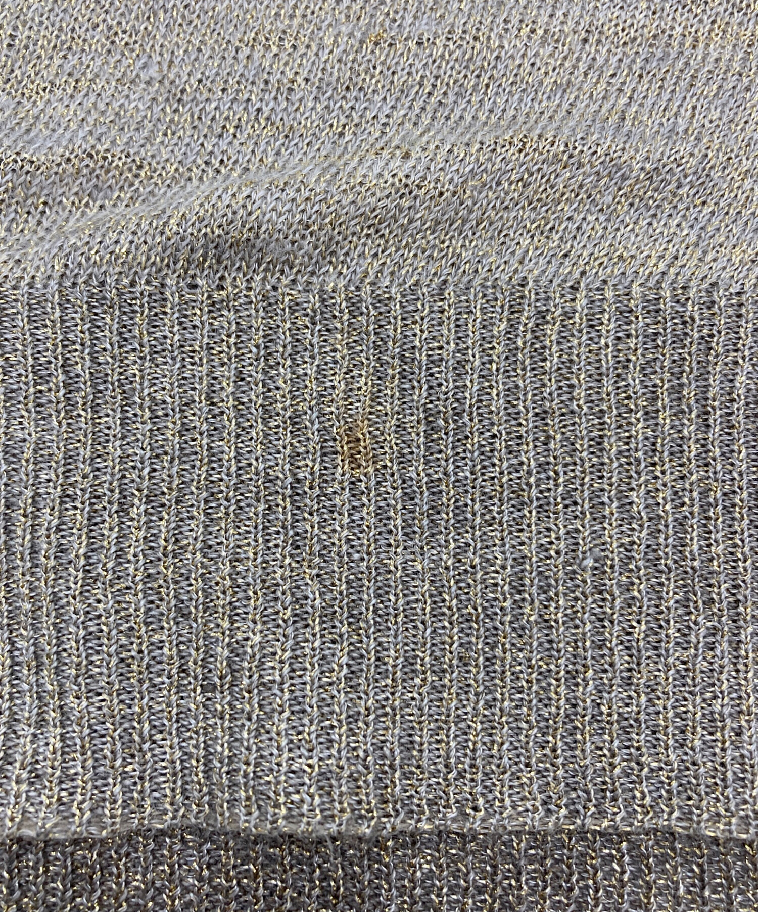 中古・古着通販】DOLCE & GABBANA (ドルチェ＆ガッバーナ) ラメVネック