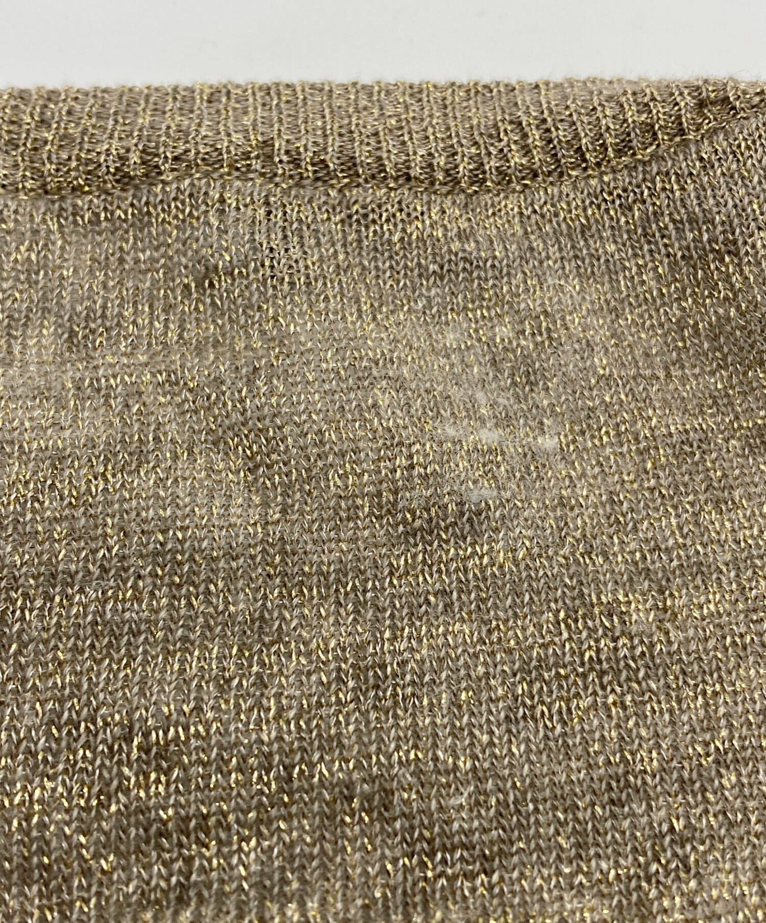 中古・古着通販】DOLCE & GABBANA (ドルチェ＆ガッバーナ) ラメVネック