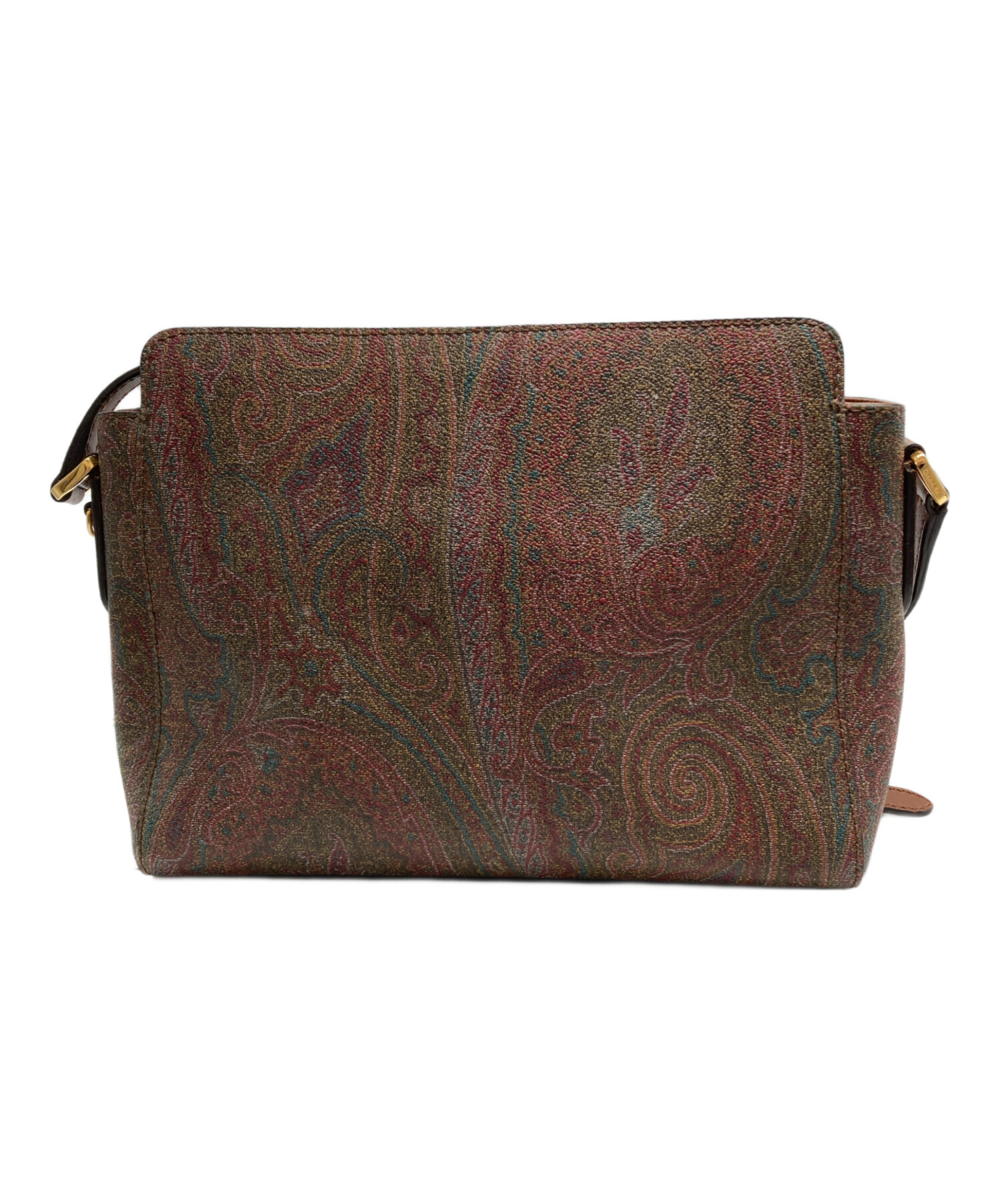 中古・古着通販】ETRO (エトロ) ペイズリー柄ショルダーバック 