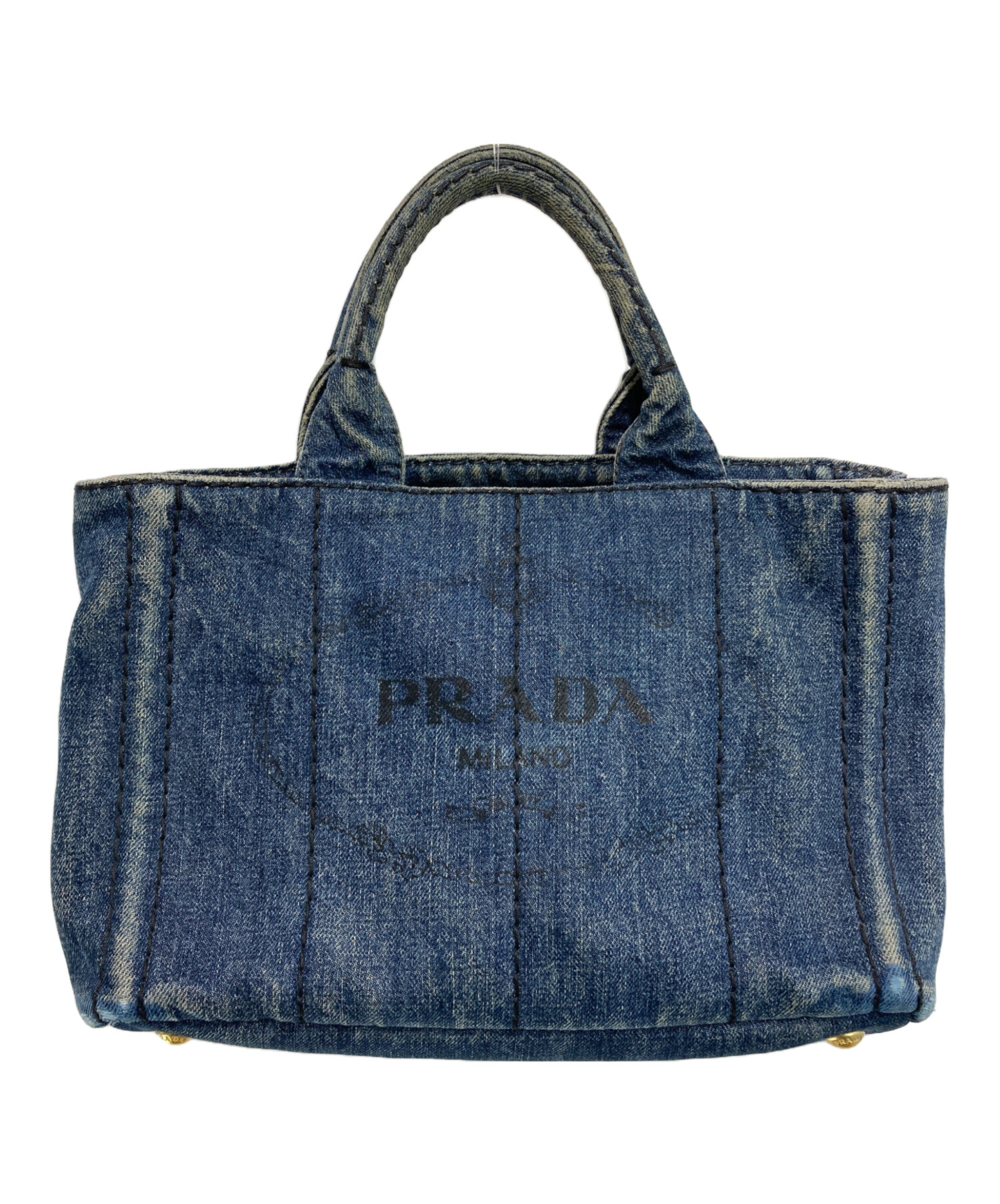 中古・古着通販】PRADA (プラダ) カナパ 2WAYバッグ インディゴ 