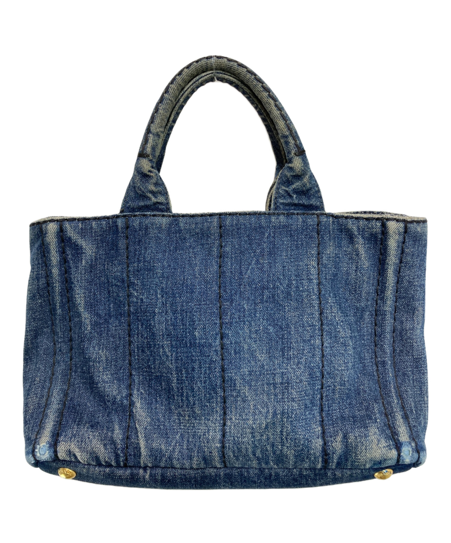 中古・古着通販】PRADA (プラダ) カナパ 2WAYバッグ インディゴ 