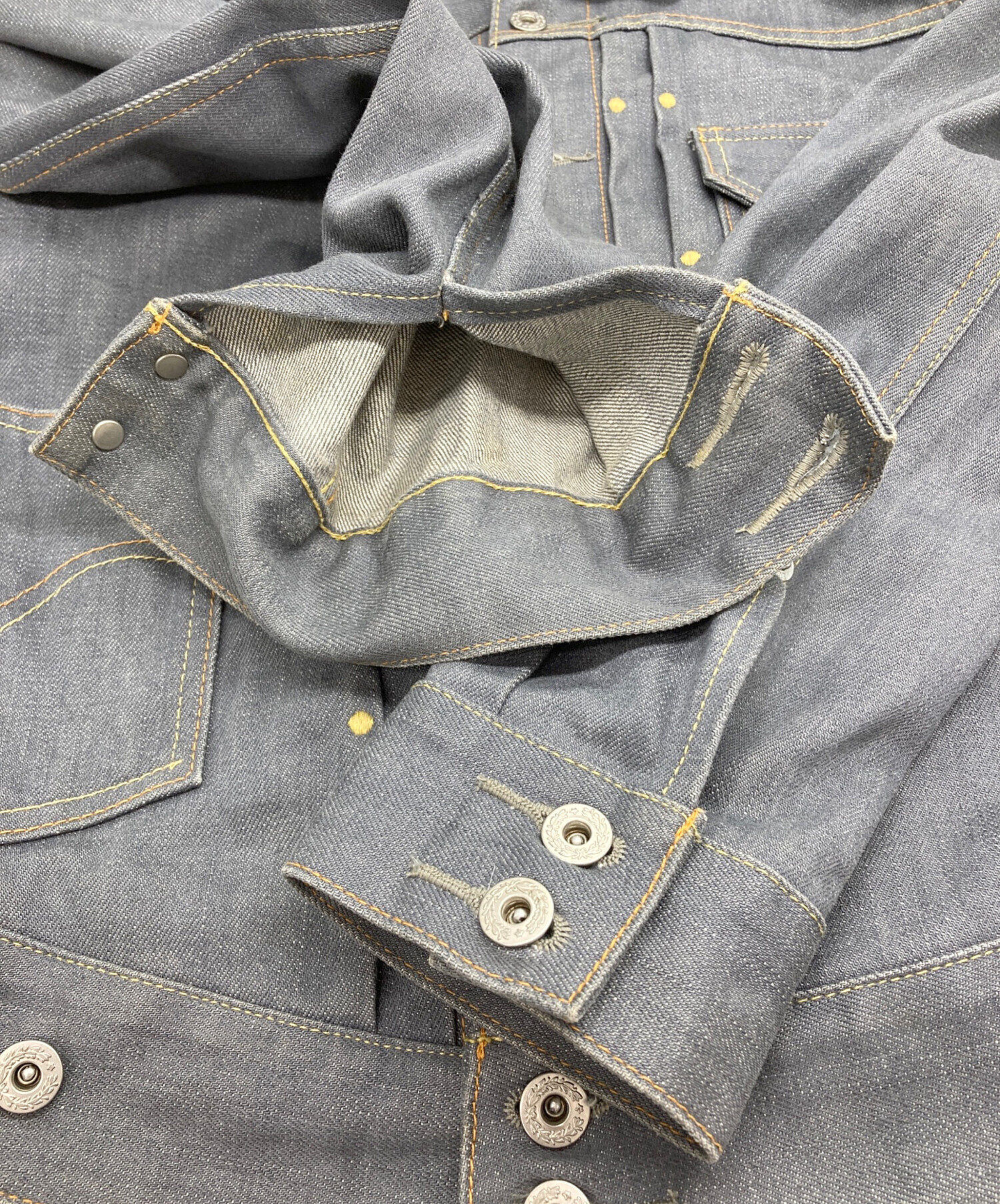 Lenoリーバイス　lefty jean デニムジャケット リーバイス Levi's Lefty Jean by Takahiro Kuraishi 3rd デニム