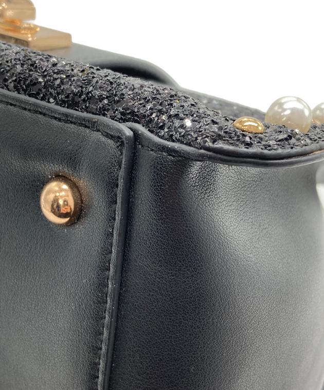 中古・古着通販】DIANA (ダイアナ) キラキラグリッターBAG ブラック
