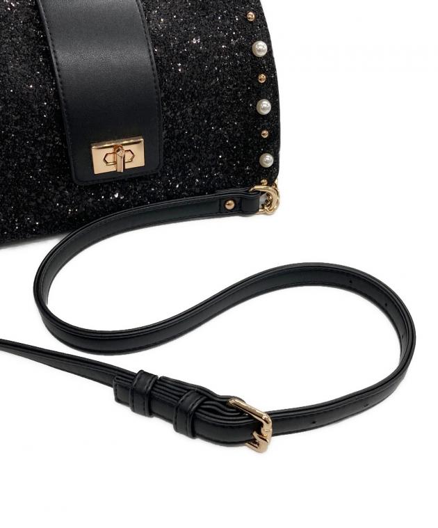 中古・古着通販】DIANA (ダイアナ) キラキラグリッターBAG ブラック