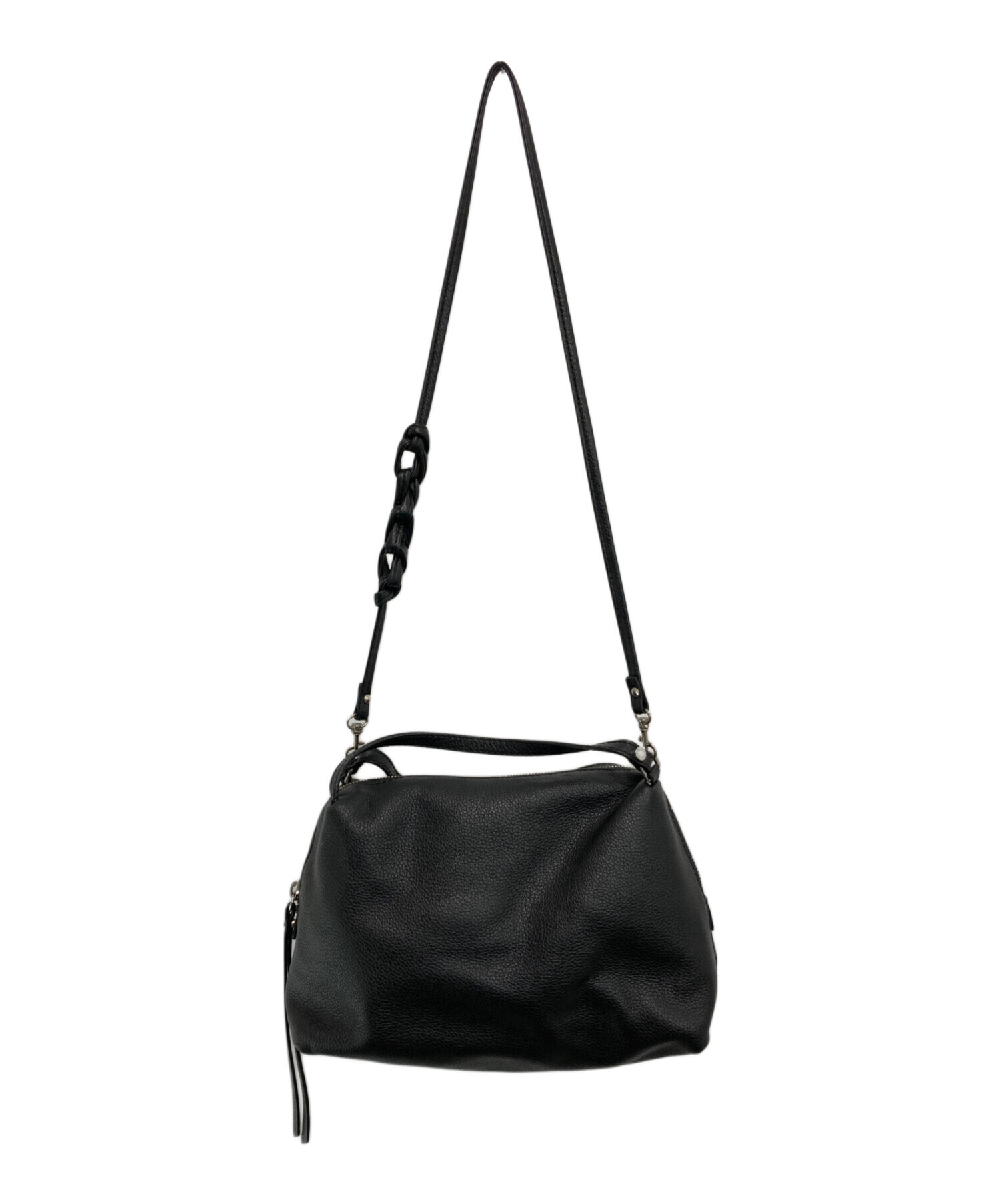 GIANNI CHIARINI ジャンニキャリーニ ショルダーバッグ  黒 【古着】【中古】【送料無料】 中古・古着通販】GIANNI CHIARINI (ジャンニ キアリーニ) ショルダー