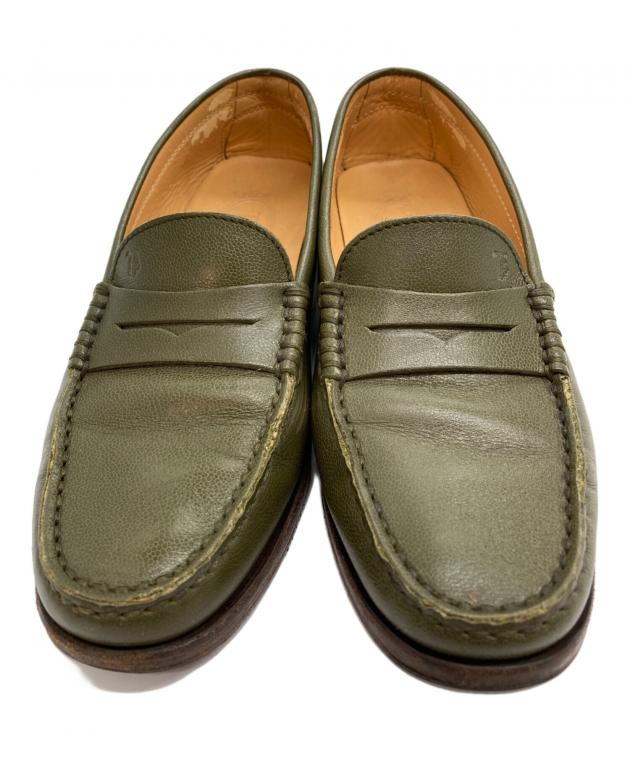 中古・古着通販】TOD'S (トッズ) ローファー グリーン サイズ:37