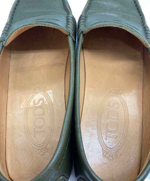 中古・古着通販】TOD'S (トッズ) ローファー グリーン サイズ:37