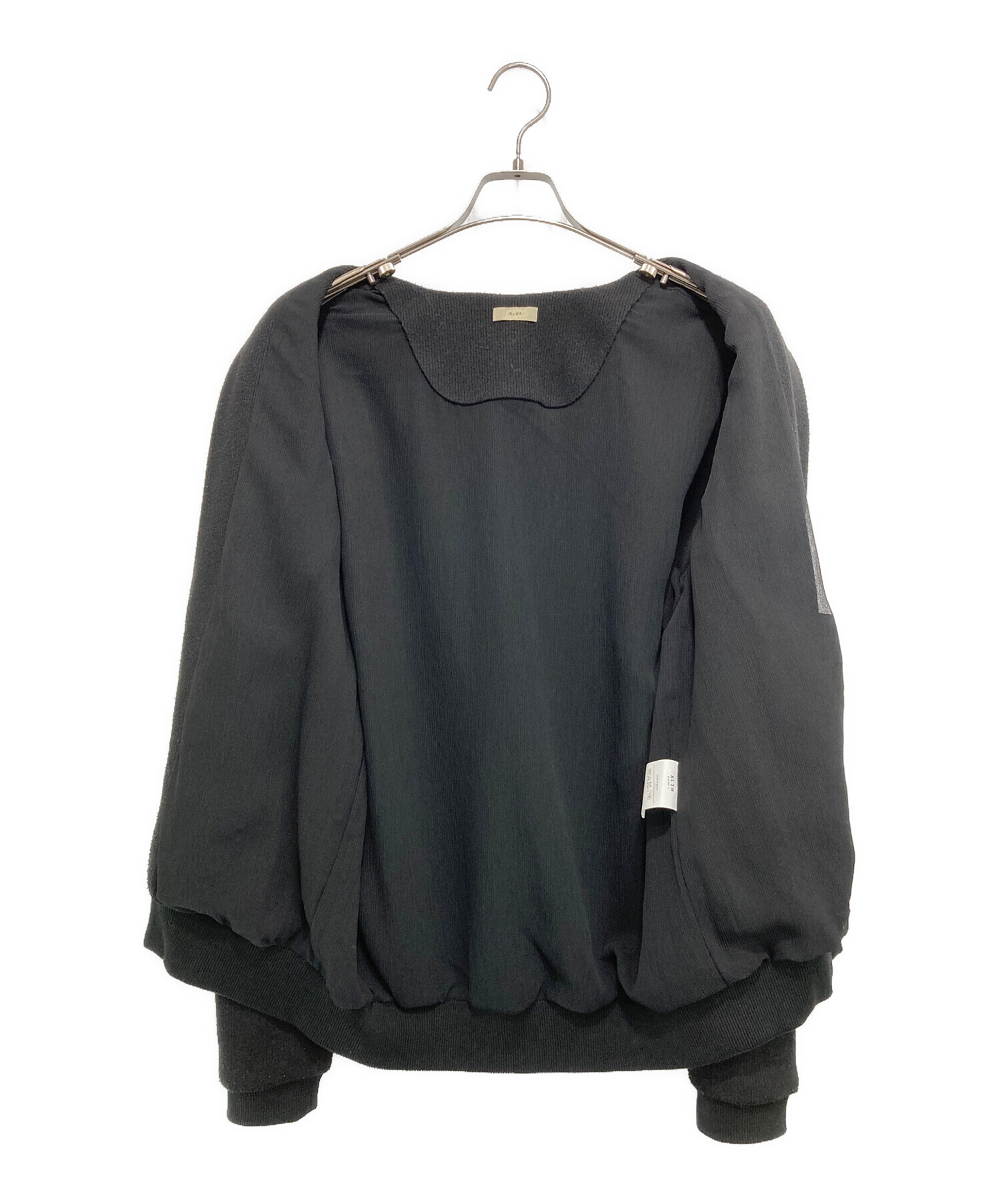 中古・古着通販】XLIM (エクスリム) スエード切替ドライバーズニット 