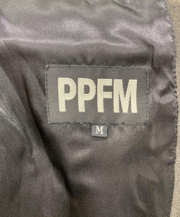 中古・古着通販】PPFM (ピーピーエフエム) カウレザー3Bジャケット