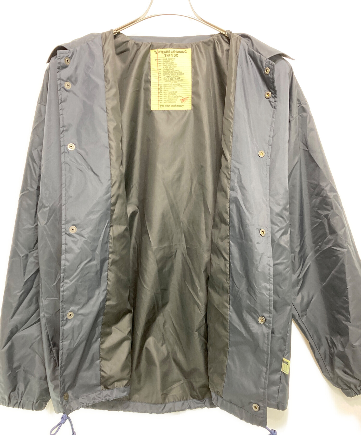 SSZ BEAMS レザーコーチジャケット Mサイズ 中古・古着通販】SSZ (エスエスズィー) BEAMS (ビームス) コーチ