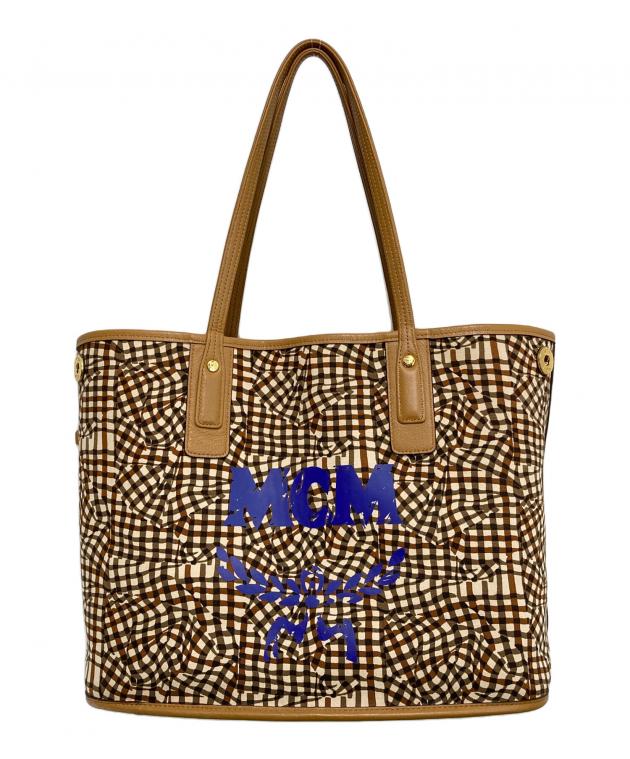 エムシーエム⁄トートバッグ⁄ミディアム〈リズ〉リバーシブル MCM Liz 