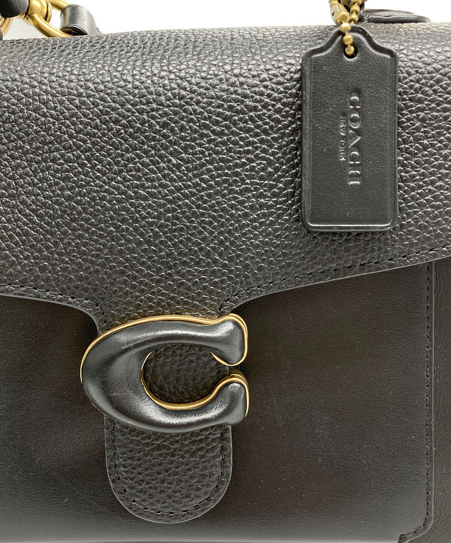 ✨極美品✨ COACH 2way ビジネスバッグ F35430 グレー/ブラック 中古・古着通販】COACH (コーチ) タビー トップ ハンドル 20 2WAY