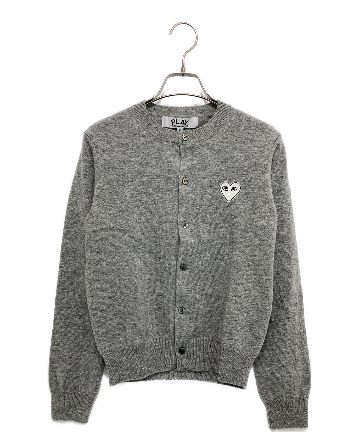 即日発送 PLAY COMME des GARCONS カーディガンM-L#03 中古・古着通販】PLAY COMME des GARCONS (プレイコムデギャルソン