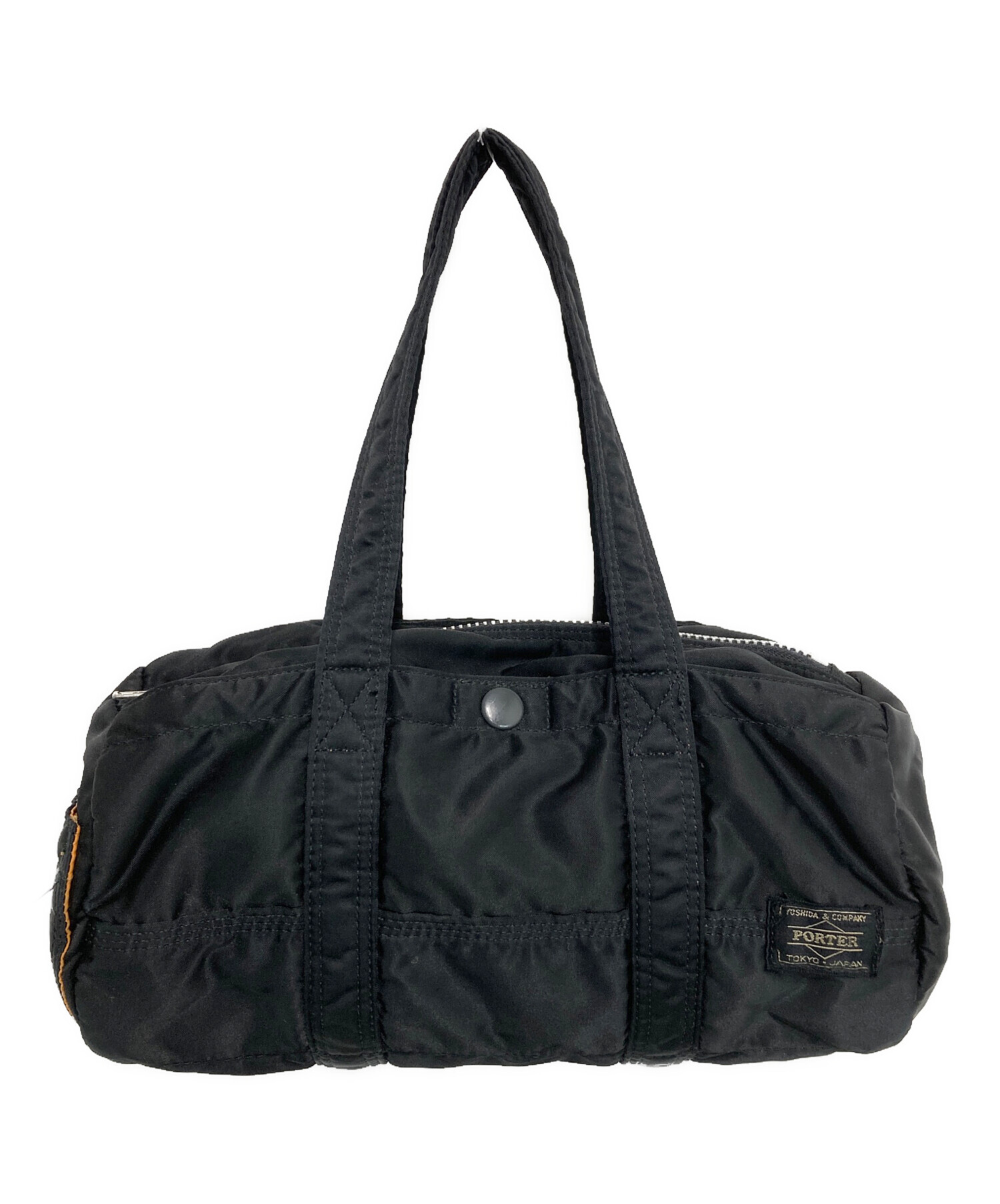 未使用✨ポーター ボストンバッグ ダッフル タンカー ブラック 中古・古着通販】PORTER (ポーター) TANKER DUFFLE BAG ミニボストン