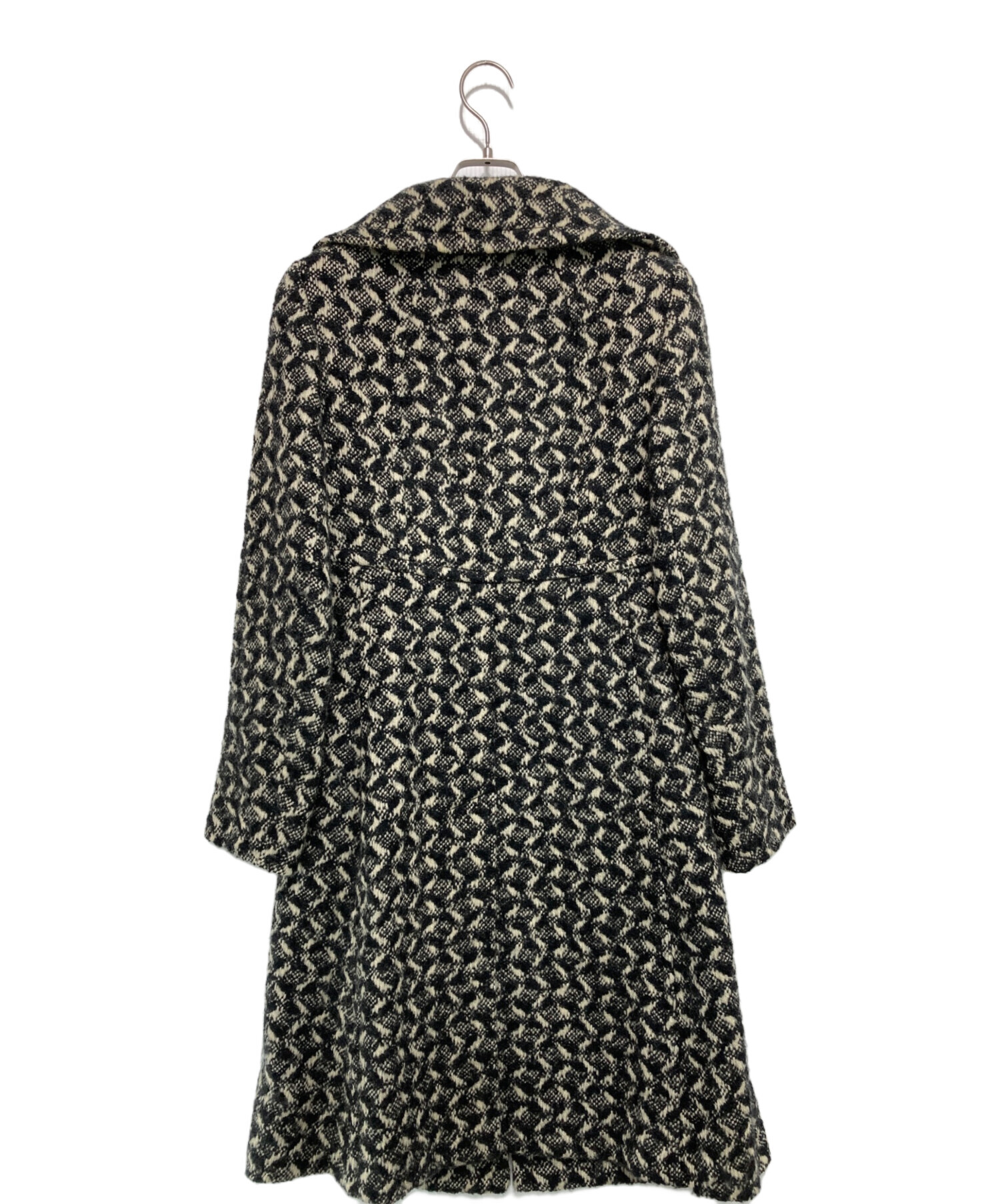 Max Mara マックスマーラ カーディガン S 茶x黒(豹柄) 【古着】【中古】 Max Mara マックスマーラ カーディガン S 茶x黒(豹柄) 【古着】 【公式