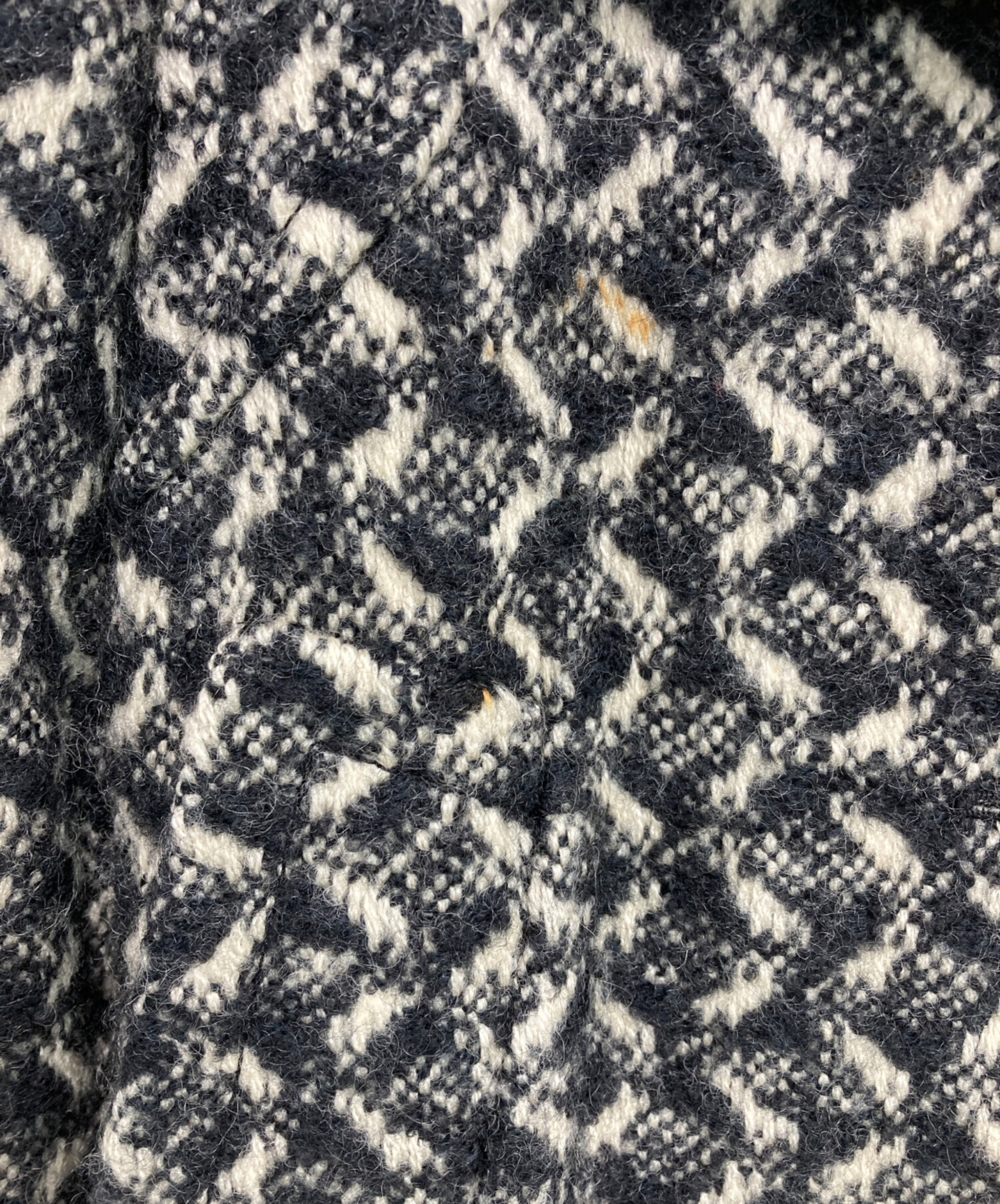 中古・古着通販】MaxMara (マックスマーラ) 総柄ウール混コート