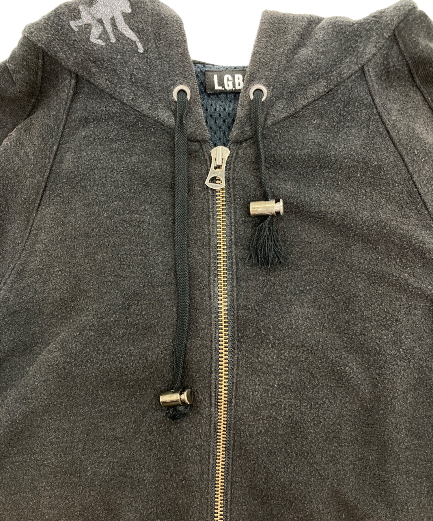 中古・古着通販】L.G.B (ルグランブルー) ジップパーカー ブラック