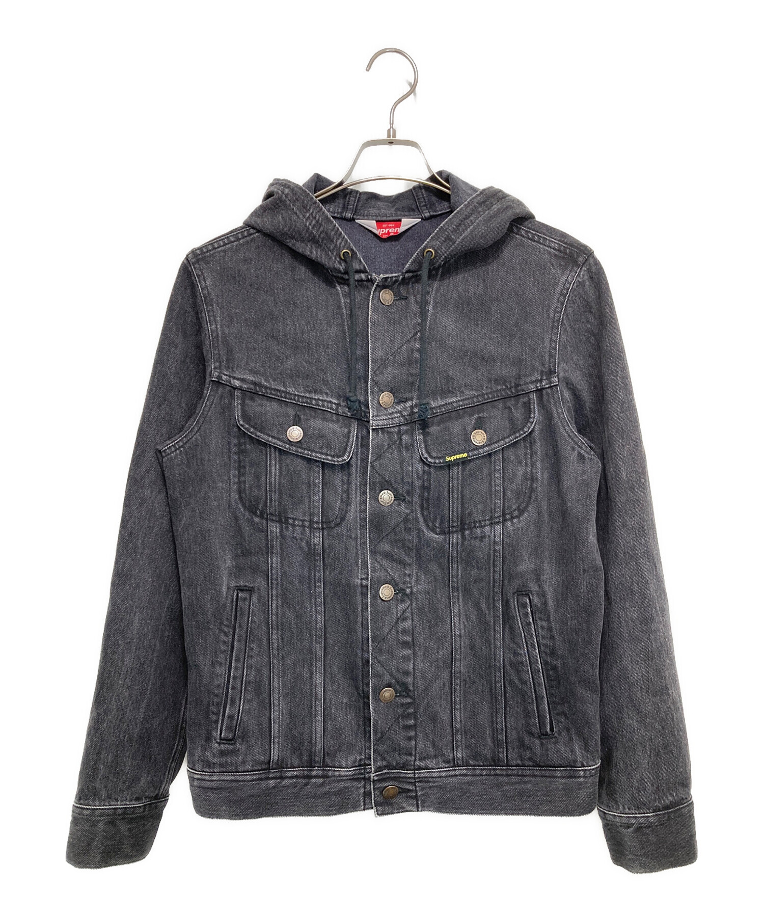 Supreme フード付きデニムジャケット S 中古・古着通販】SUPREME (シュプリーム) Hooded Denim Jacket
