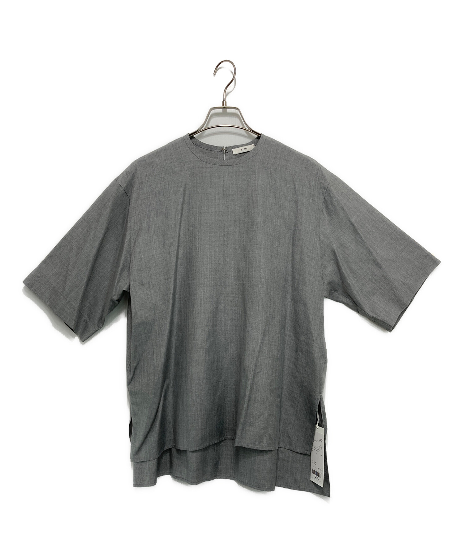 中古・古着通販】ATON (エイトン) SILK TROPICAL HALF SLEEVE SHIRT 中古・古着通販】ATON (エイトン) SILK TROPICAL HALF SLEEVE SHIRT