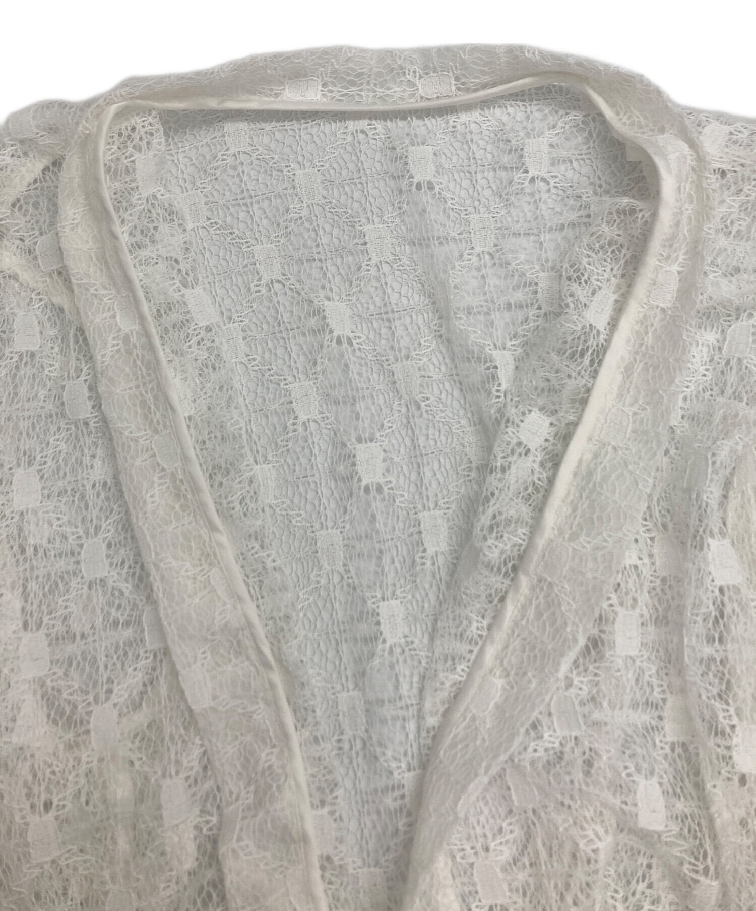 中古・古着通販】anuans (アニュアンス) レースティアードギャザー 