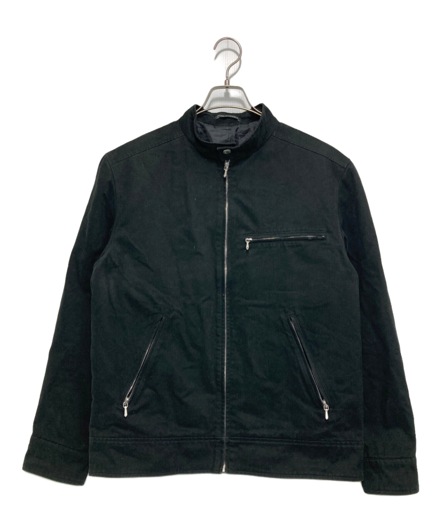 フランス製 agnes b. homme スタンドカラー ジャケット　ブラウン 中古・古着通販】agnes b homme (アニエスベーオム) スタンドカラー