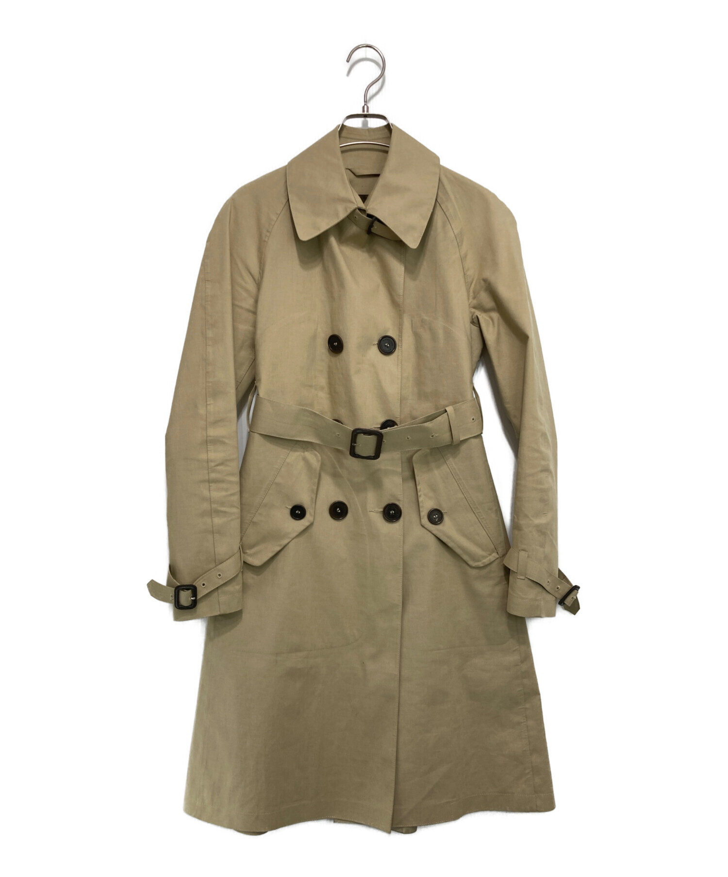 【美品】マッキントッシュ トレンチコート ベージュ 36 中古・古着通販】MACKINTOSH (マッキントッシュ) Genuine Handmade