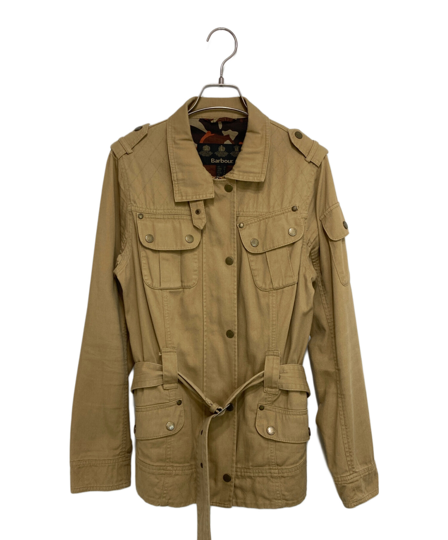中古・古着通販】Barbour (バブアー) ハンティングジャケット ベージュ