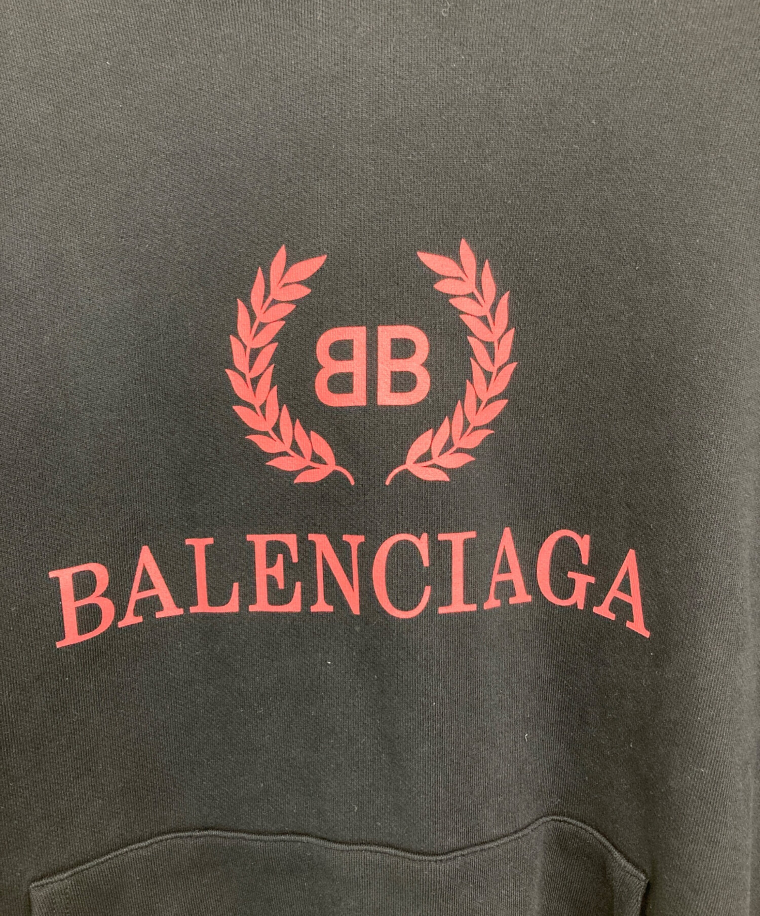 中古・古着通販】BALENCIAGA (バレンシアガ) BBロゴ フーディー 