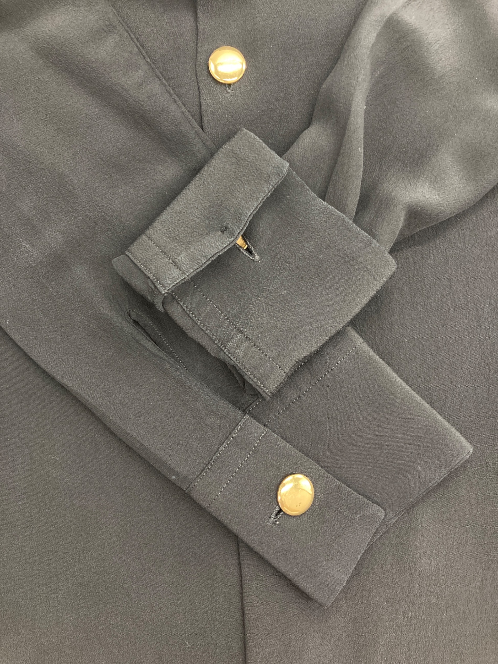 美品☆MARNI☆シルクブラウス☆シルク100%☆マルニ☆サイズ40☆トップス 中古・古着通販】MARNI (マルニ) シルクブラウス ブラック サイズ:40