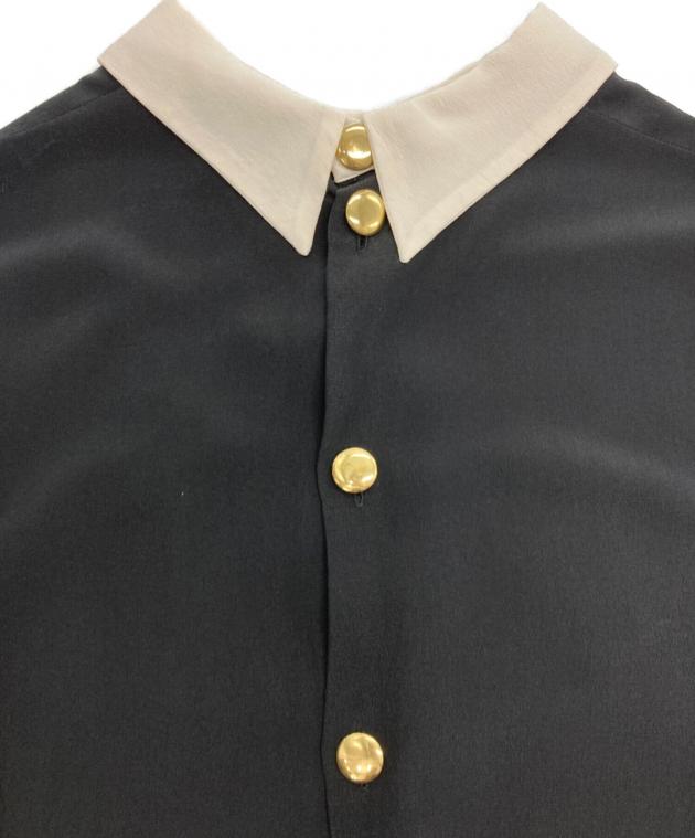 中古・古着通販】MARNI (マルニ) シルクブラウス ブラック サイズ:40