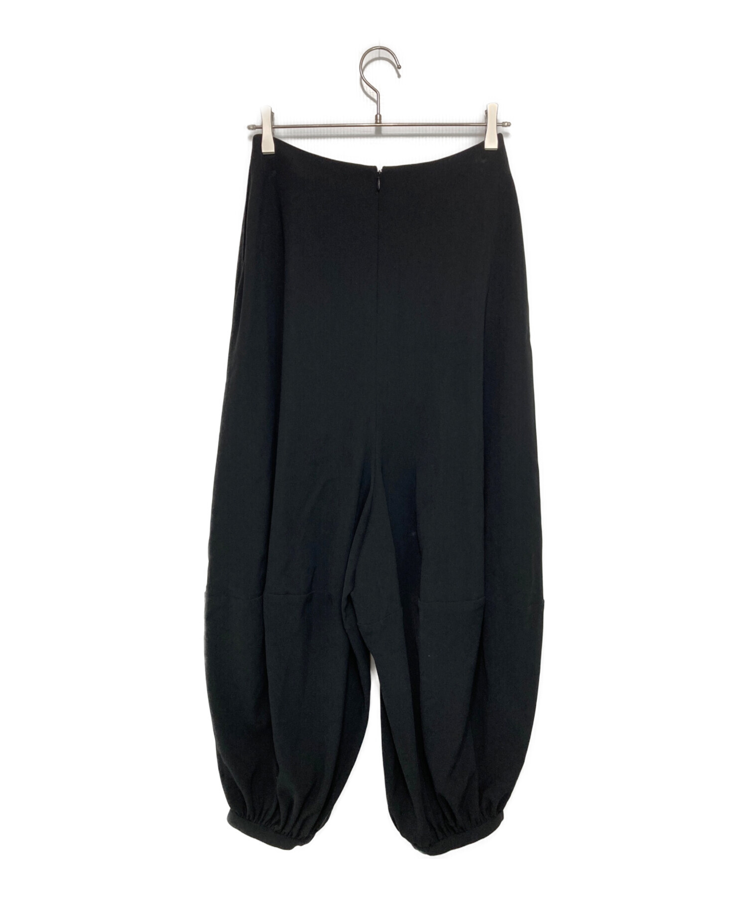 ENFOLD ミリオーネ クロップドバルーンPANTS ネイビー　38 中古・古着通販】ENFOLD (エンフォルド) クロップドバルーンパンツ